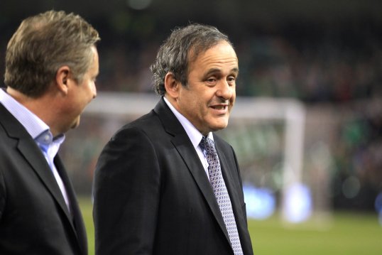 Uefa president Michel Platini has reiterated that no decision has been taken to scrap the Europa League and no verdict made for at least 12 months.