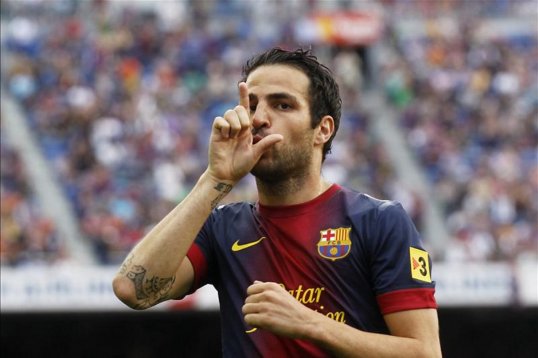 Barcelona midfielder Cesc Fabregas has said he has not been approached by any clubs over a possible move away from the Camp Nou.