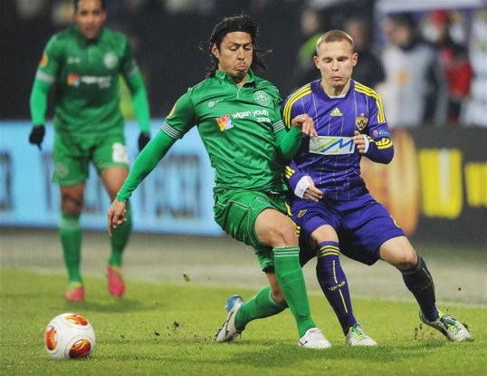 Wigan Athletic have missed out on a place in the last 32 of the Europa League after their away defeat at the hands of NK Maribor.