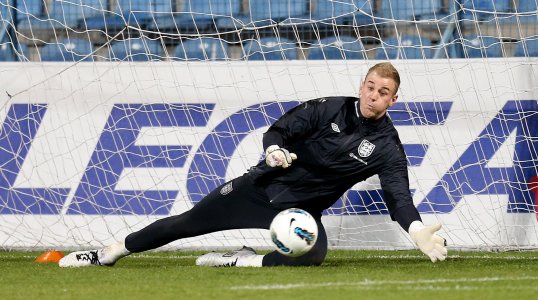 Joe Hart has insisted England are refusing to think about the possibility of failing to qualify for the 2014 World Cup in Brazil.