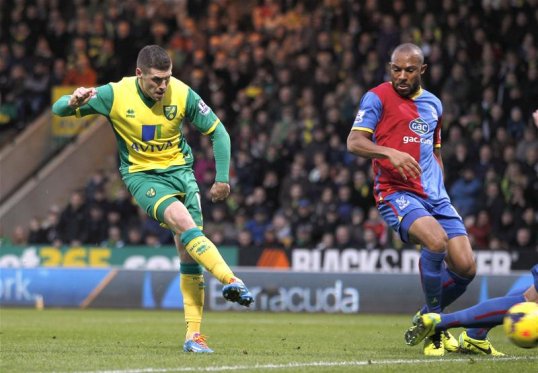 Norwich City striker and match-winner Gary Hooper was pleased with his side's victory over Crystal Palace today.