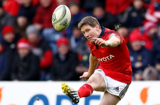 Munster fly-half Ronan O'Gara has been cited for allegedly kicking Edinburgh's Sean Cox during Sunday province’s 26-17 European Cup victory.