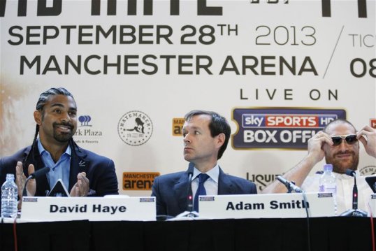 David Haye said that the public are desperate to see his next opponent Tyson Fry knocked out in their bout.
