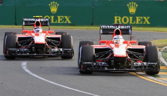 Max Chilton was pleased with his first official day as a Formula 1 driver at a Grand Prix weekend at the end of practice in Melbourne’s Albert Park race circuit.