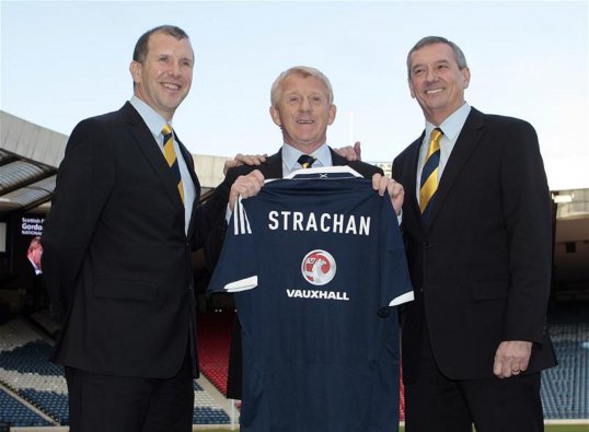 Scotland's hopes of reaching the World Cup finals in Brazil next year might have been dashed by a string of poor results in the qualifiers, but Scottish FA president Campbell Ogilvie says Gordon Strachan's national side are looking to boost their rankin