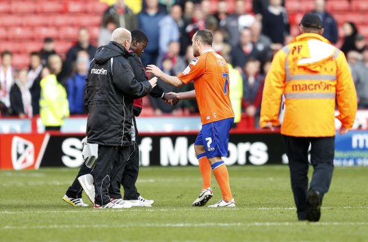 Oldham Athletic winger Lee Croft has denied racially abusing a ball boy during Saturday’s 1-1 draw with Sheffield United at Bramall Lane.