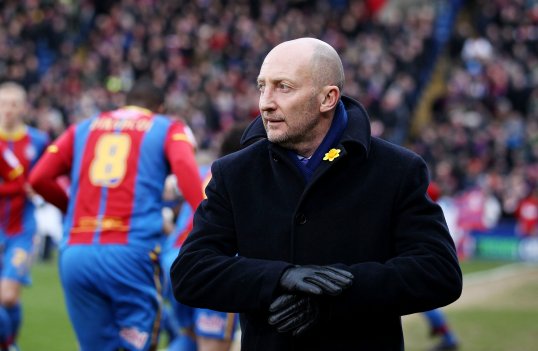 Crystal Palace boss Ian Holloway was pleased with his side after their 0-0 play off semi-final first leg draw against Brighton and Hove Albion at Selhurst Park this evening.