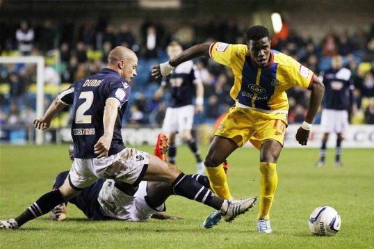 Millwall and Crystal Palace played out a goalless draw at the Den in a South London derby that saw very few clear-cut chances.