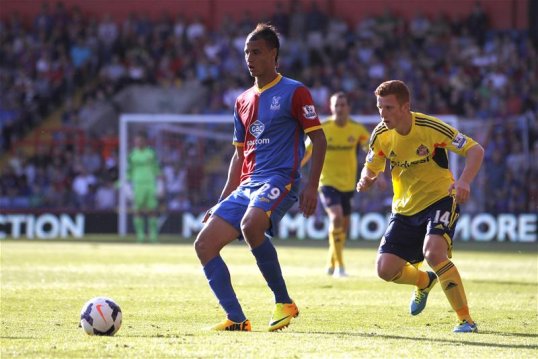 Crystal Palace striker Marouane Chamakh has been given a starting place for his side’s clash with former club Arsenal on Saturday.