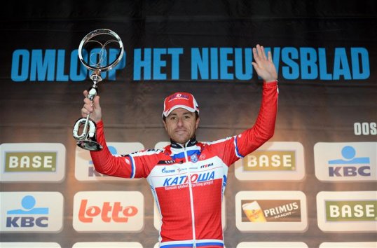 Luca Paolini dedicated his third stage win in the Giro d’Italia earlier on Monday to his father.
