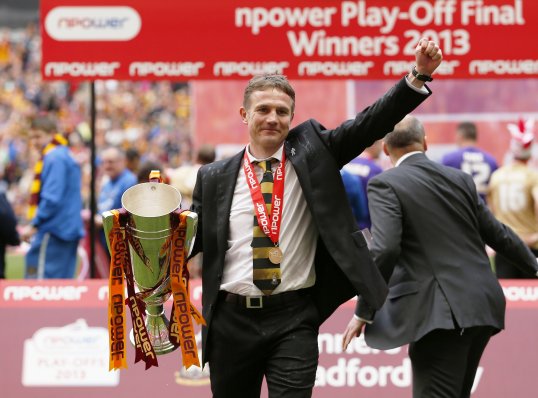 Bradford City boss Phil Parkinson hailed his Wembley heroes after their 3-0 thrashing of Northampton Town this afternoon.
