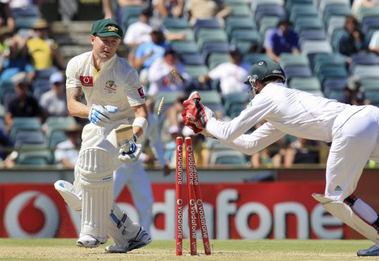 Ricky Ponting’s final Test match ended in disappointment as Australia were crushed by a 309 run defeat to South Africa in Perth.