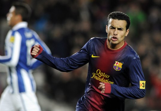 Barcelona forward Pedro Rodríguez has dedicated Sunday's 4-0 win over Espanyol to manager Tito Vilanova.