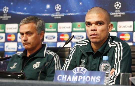 Real Madrid defender Pepe is aiming to make his return to the Spanish side in the Champions League tie against Manchester United.
