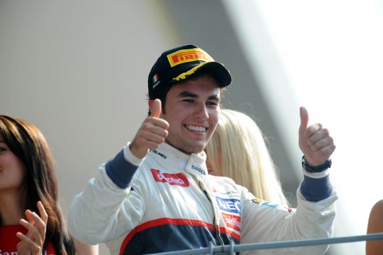 Sergio Perez is determined to win a Formula 1 Grand Prix after reaching the podium for the third time at the weekend.