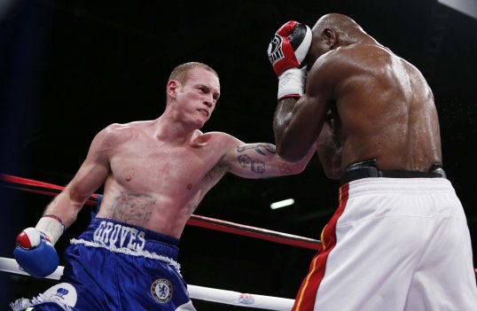 Reigning British and Commonwealth super-middleweight George Groves has sent a message out to the rest of the division after defeating veteran Glen Johnson.
