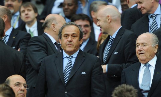 Uefa president Michel Platini has threatened to kick out both Serbia and Croatia from World Cup 2014.