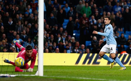Manchester City assistant manager David Platt has praised midfielder Marcos Lopes for scoring on his debut game for City against Watford in the FA Cup third round.