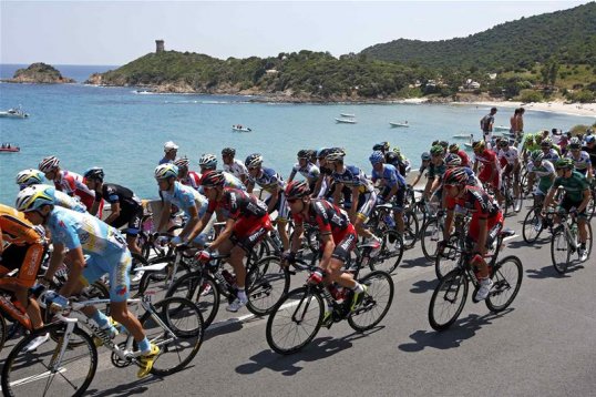 Marcel Kittel emerged as the winner of the first stage of the Tour de France in rather chaotic circumstances.