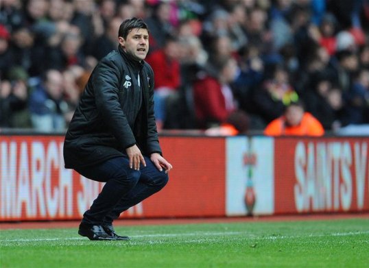 Southampton manager Mauricio Pochettino has called for his players to remain grounded after his side won 2-0 at home against Crystal Palace.