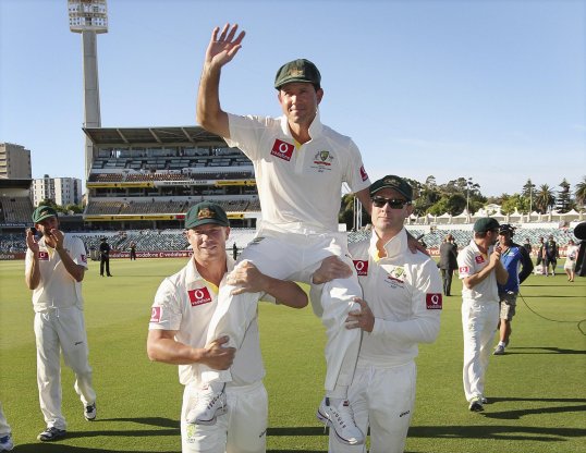 Ricky Ponting ended his Test career with single figures in a crushing defeat by South Africa but insists he has no regrets about retiring.
