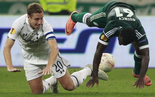 André Villas-Boas believes his side can blame their 1-1 draw with Panathinaikos on a loss of control.