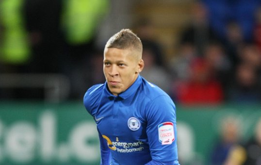 Peterborough United have agreed a deal to sign striker Dwight Gayle permanently in January.