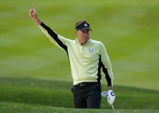 Europe’s Ian Poulter would love to play in all five Ryder Cup rounds but is not disappointed to be left out of Friday afternoon’s fourballs