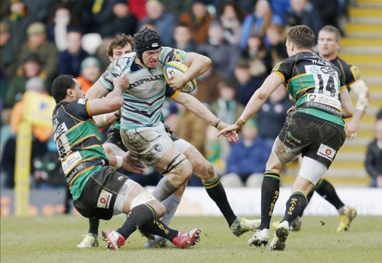 While rugby world prepares for the Lions tour there is still the unfinished matter of the Premiership final at Twickenham, which this year is a true David and Goliath battle between Leicester Tigers and Northampton Saints.