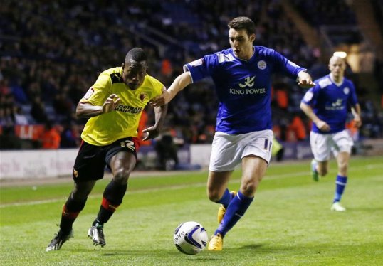Leicester City face Watford in the first leg of their Championship play-off semi-final at the King Power Stadium with both clubs looking to take the advantage in the crucial tie.