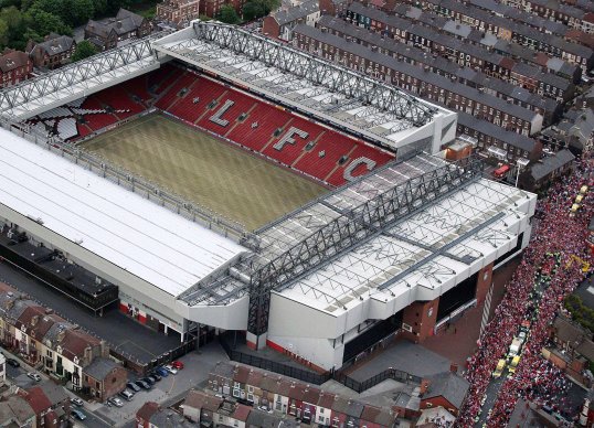 The redevelopment of Anfield could be kick-started when Liverpool City Council revel plans for the area on Monday.