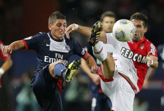 Paris Saint-Germain and Monaco leave the Parc des Princes with a point a piece following their draw on Sunday night.