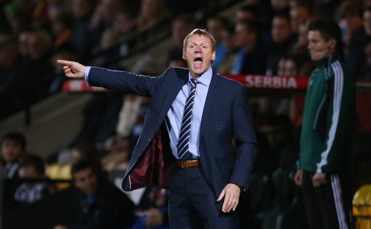 England under 21 boss Stuart Pearce watched his team beat Serbia 1-0 on Friday night and said: