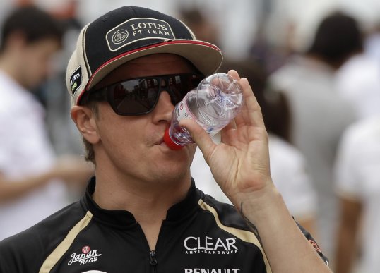 Lotus driver Kimi Räikkönen has admitted that it is more about racing than politics at the British outfit.