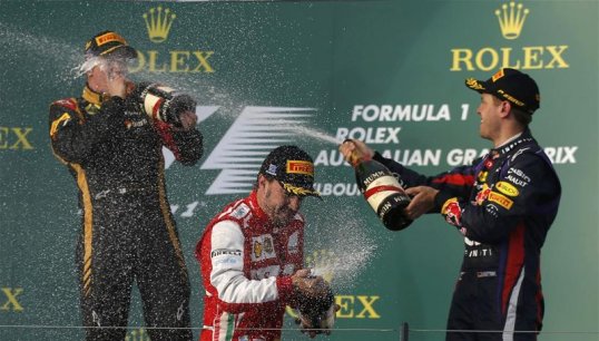 Kimi Räikkönen said that his Lotus team are not behind the Red Bulls on single lap pace despite finishing 1.3 seconds behind them in the Australian Grand Prix’s qualifying session.