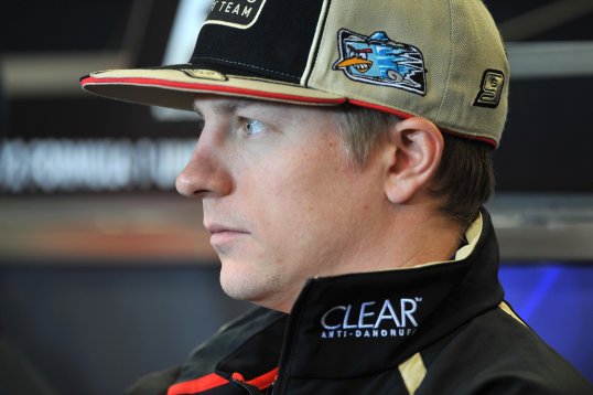 Lotus driver Kimi Räikkönen provided unlikely comic relief from Sunday’s intense Brazil Grand Prix after he appeared to get lost after he span off the track.