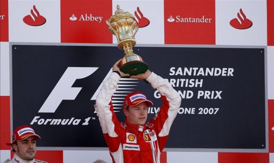 Lotus driver Kimi Räikkönen just pipped Red Bull's Sebastian Vettel to set the pace in second practice at the Malaysian Grand Prix.