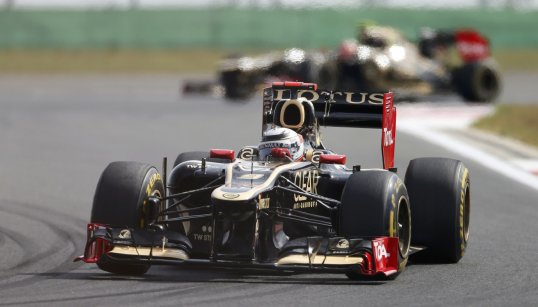 Finnish Formula 1 driver Kimi Raikkonen was dissatisfied with the car set-up that his Lotus team delivered in the first two Korean Grand Prix practice sessions.