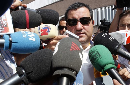 Zlatan Ibrahimovic's agent Mino Raiola has lashed out at Uefa and Fifa and called Michel Platini a 