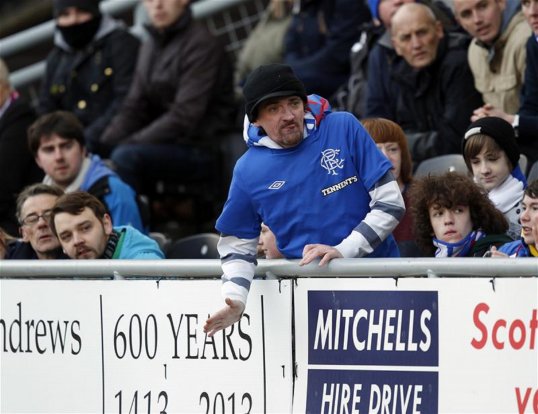 Rangers have condemend