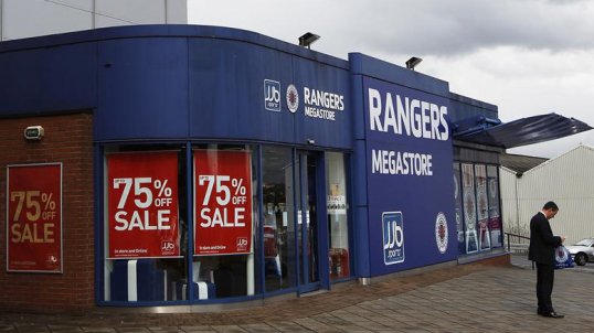 Rangers, the fallen giants of Scottish football, have suffered a stock market snub after its eagerly awaited flotation raised less cash than it was anticipating.