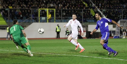 England lead 5-0 against international minnows San Marino at the Olympic Stadium in Serravalle.