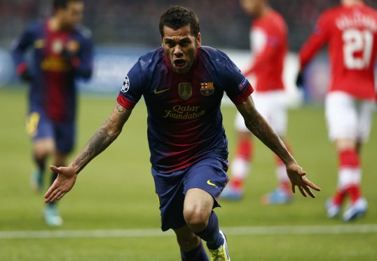 Barcelona are firmly in control of this Champions League match.
