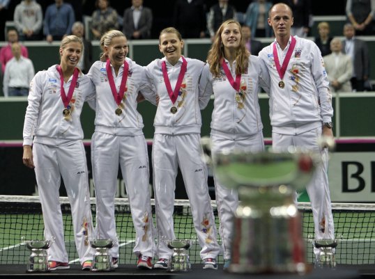 The Czech Republic beat Serbia 3-1 to retain the Fed Cup.