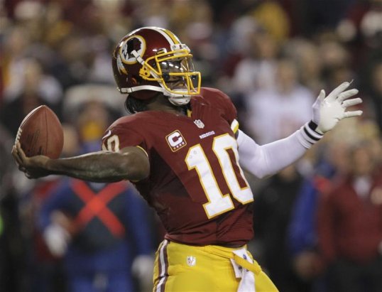Washington Redskins quarterback Robert Griffin III will not be rushed back into the team as he recovers from knee surgery, according to head coach Mike Shanahan.