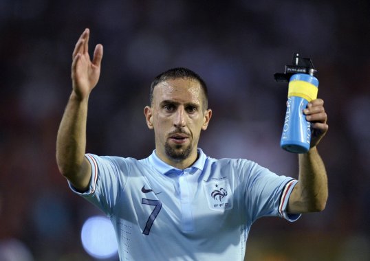 Bayern Munich winger Franck Ribery has been named the 2012/13 Uefa Best Player in Europe.