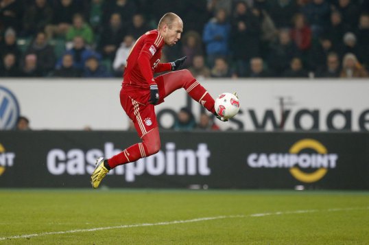 Arjen Robben has admitted he is unhappy with his role at Bayern Munich – despite scoring in the 2-0 victory at Wolfsburg.