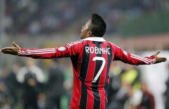 Robinho could be set to leave AC Milan.