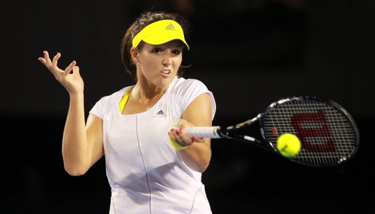 British number two Laura Robson hopes to use her rapid rise through the rankings to inspire a new generation of girls to take up tennis.