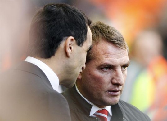 Brendan Rodgers has paid tribute to Wigan Athletic boss Roberto Martinez admitting it was his work at Swansea City which aided his own time in charge of the Welsh club.